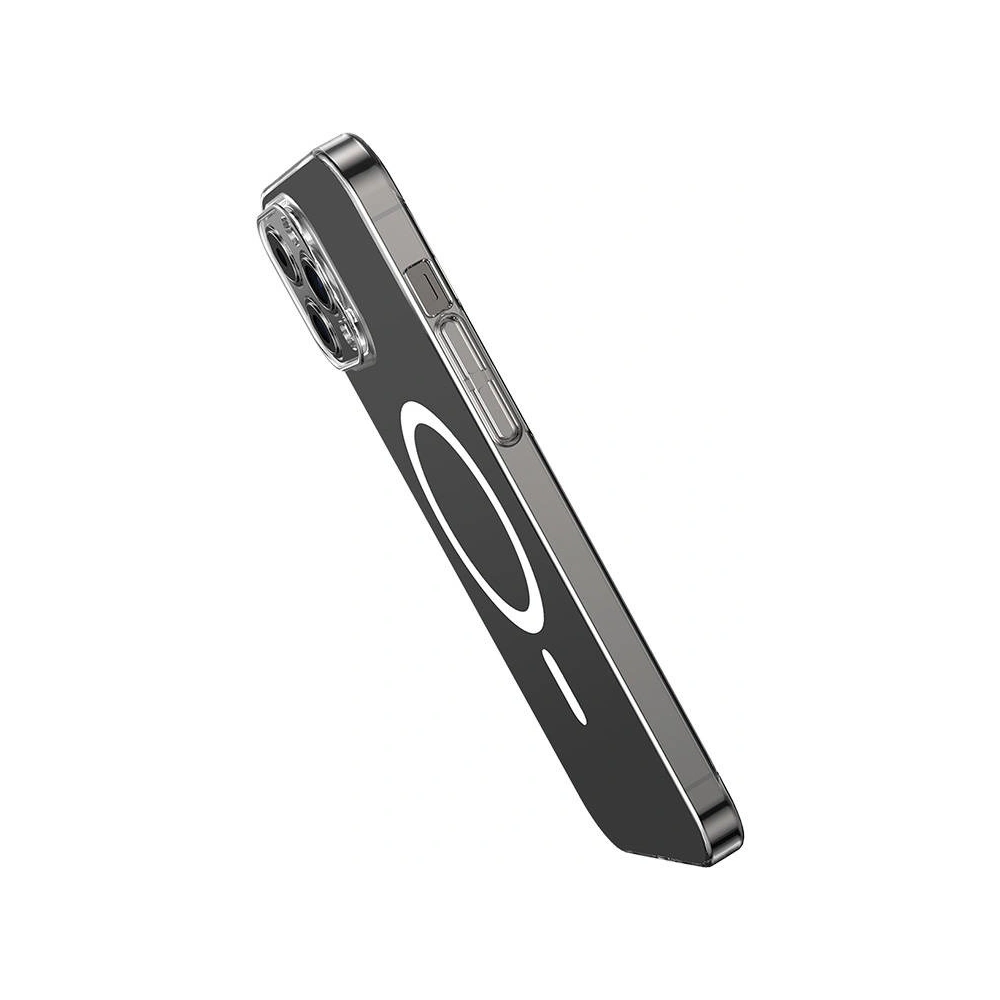 Hurtownia GSM - Etui Baseus Magnetic Crystal Clear Apple iPhone 12 Pro (transparent) + gehärtetes Glas + Reinigungsset - BSU4174 - {ean13} - Hurt