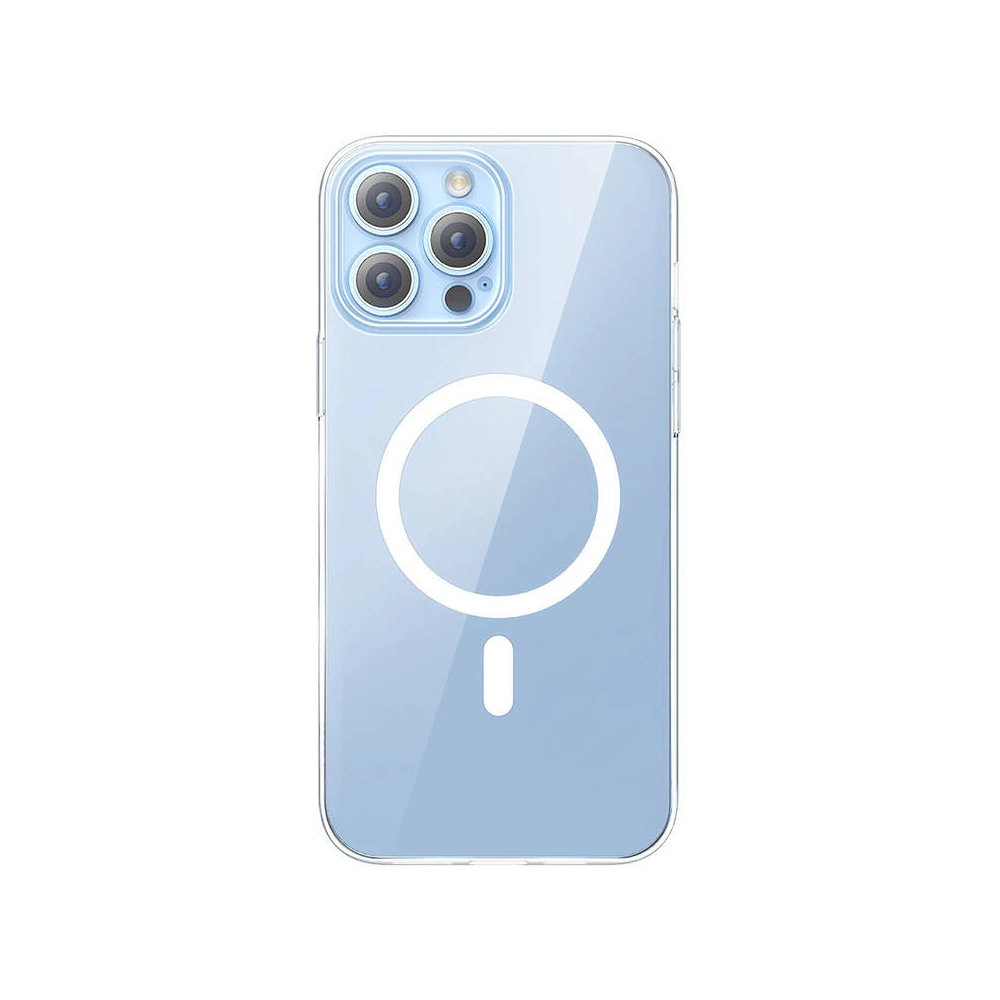 Hurtownia GSM - Etui Baseus Magnetic Crystal Clear Apple iPhone 13 Pro (transparent) + gehärtetes Glas + Reinigungsset - BSU4175 - {ean13} - Hurt