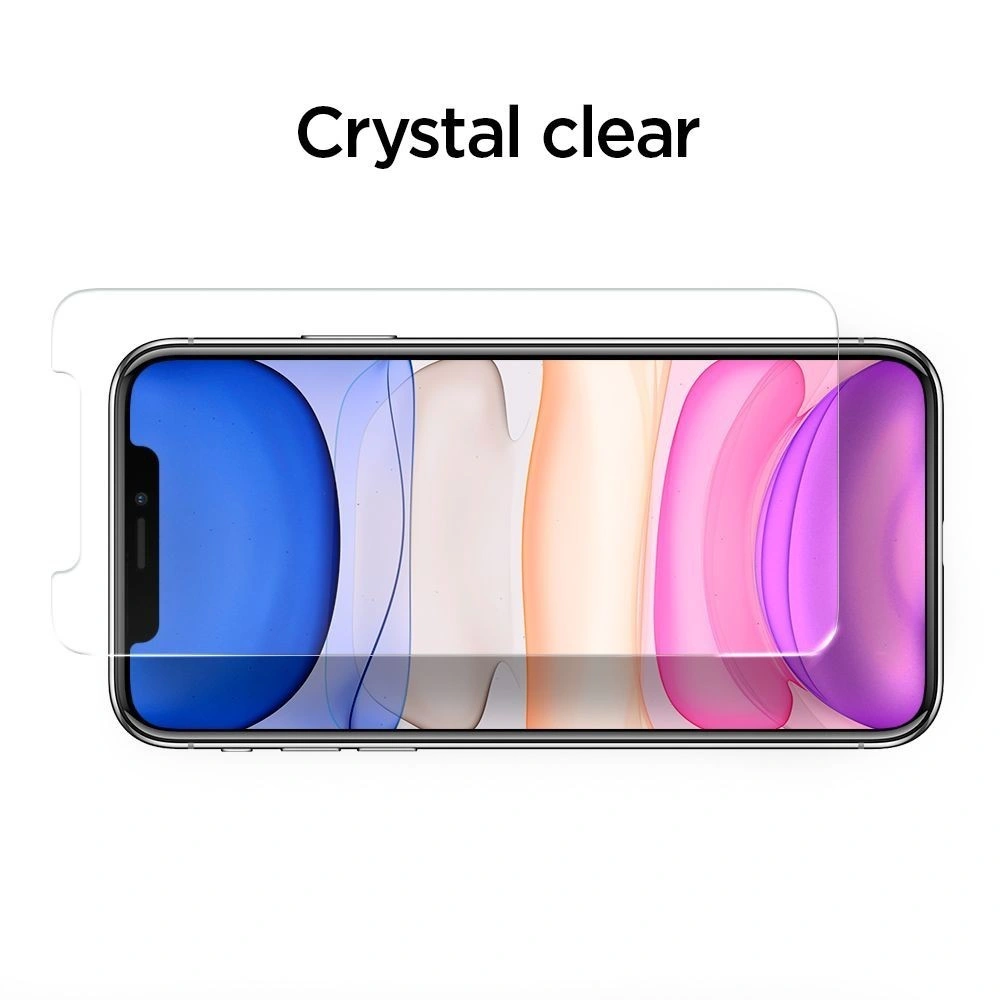 Hurtownia GSM - Szkło hartowane Spigen GLAS.tR AlignMaster Apple iPhone 11 Black - SPN896BLK - {ean13} - Hurt