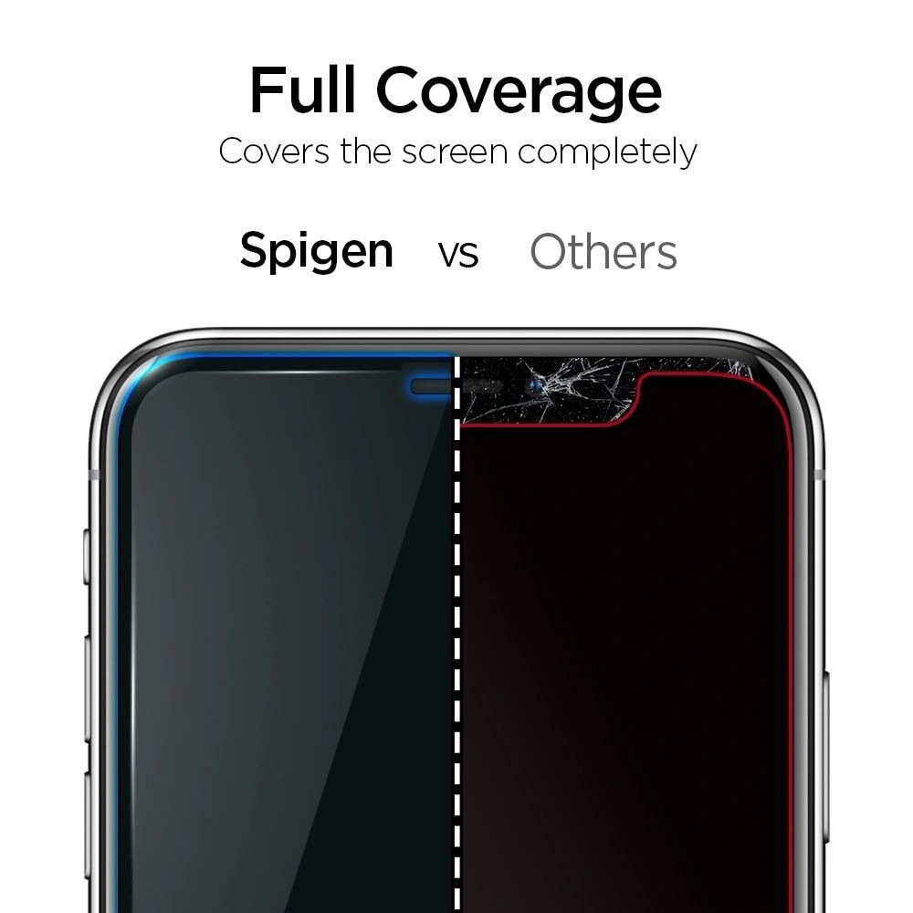 Hurtownia GSM - Szkło hartowane Spigen GLAS.tR AlignMaster Apple iPhone 11 Black - SPN896BLK - {ean13} - Hurt