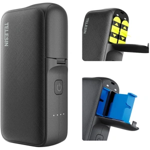 Hurtownia GSM - Ładowarka z powerbankiem TELESIN do GoPro Hero 11/10/9 - TLS108 - {ean13} - Hurt