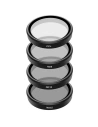 Zestaw 4 filtrów TELESIN CPL/ND8/ND16/ND32 do DJI Osmo Action 3