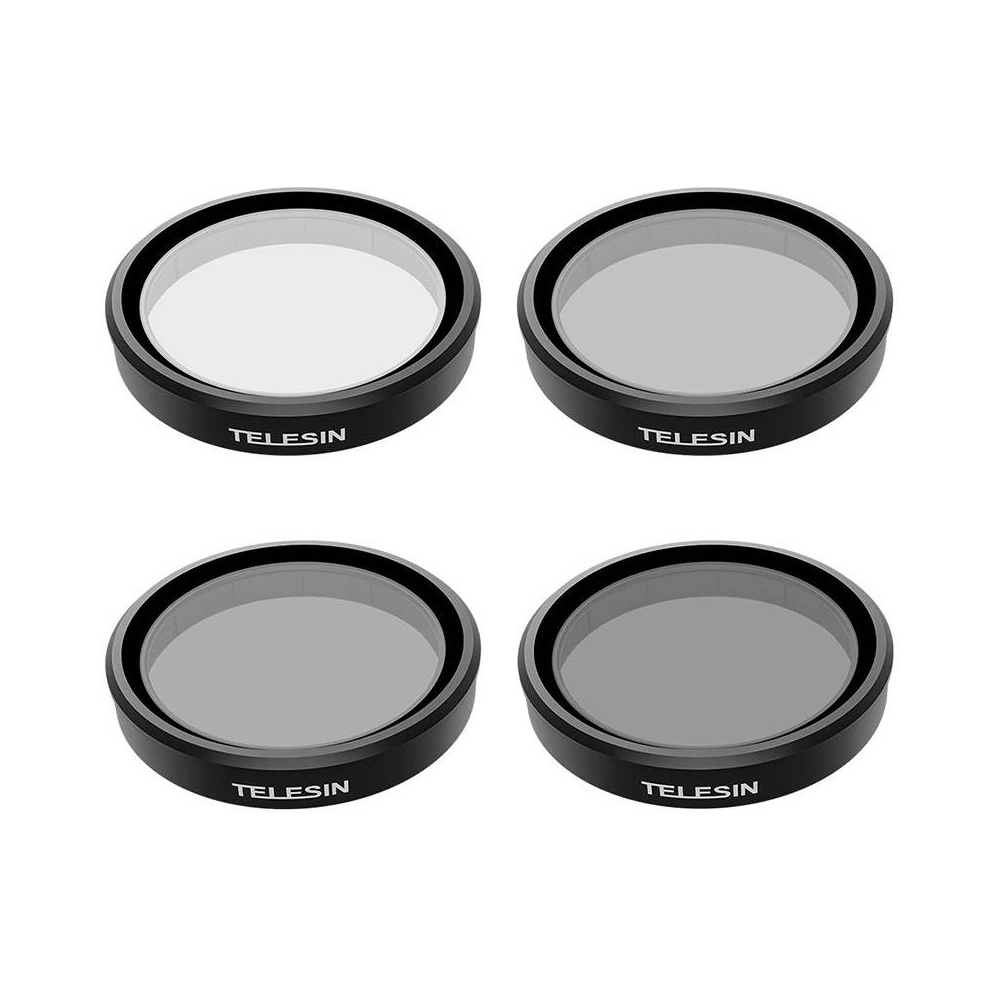 Hurtownia GSM - Set von 4 Filtern TELESIN CPL/ND8/ND16/ND32 für DJI Osmo Action 3 - TLS110 - {ean13} - Hurt
