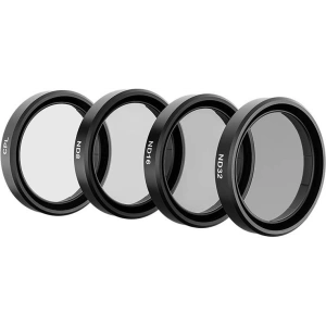 Hurtownia GSM - Zestaw 4 filtrów TELESIN CPL/ND8/ND16/ND32 do DJI Osmo Action 3 - TLS110 - {ean13} - Hurt