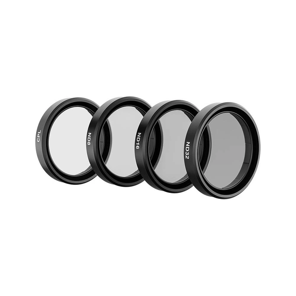 Hurtownia GSM - Set von 4 Filtern TELESIN CPL/ND8/ND16/ND32 für DJI Osmo Action 3 - TLS110 - {ean13} - Hurt