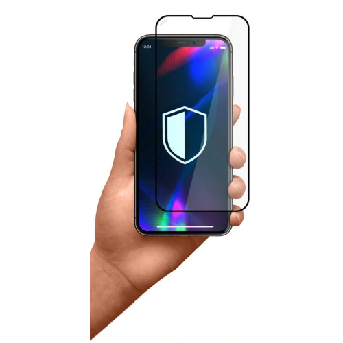 Szkło hartowane 3MK Hardy Apple iPhone 14/14 Pro czarny/black