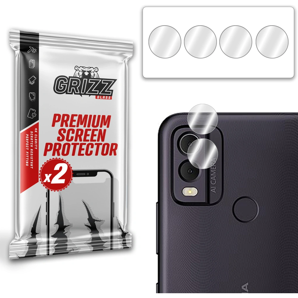 Hurtownia GSM - GrizzGlass HybridGlass Geam de cameră pentru Nokia C22 - GRZ4940 - {ean13} - Hurt