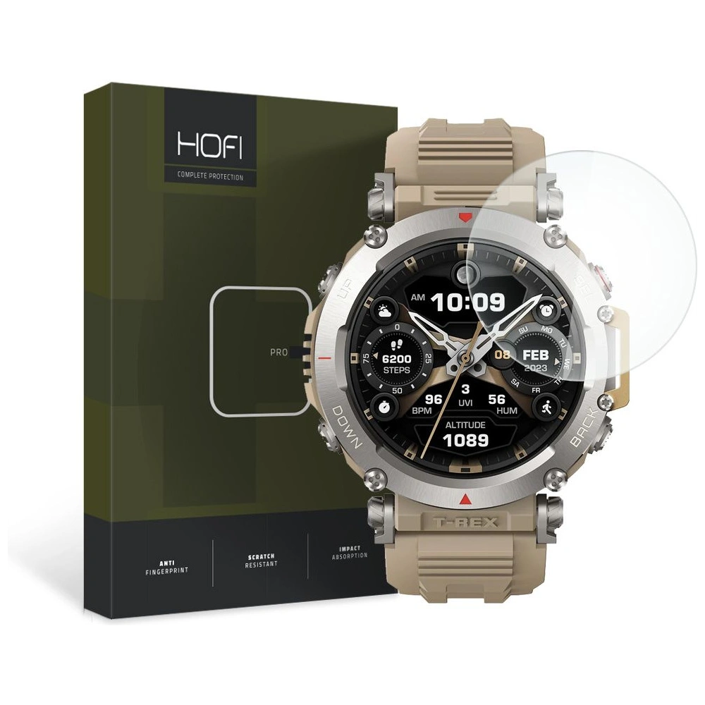 Hurtownia GSM - Gehärtetes Glas Hofi Glass Pro+ Amazfit T-REX Ultra Klar - HOFI380 - {ean13} - Hurt