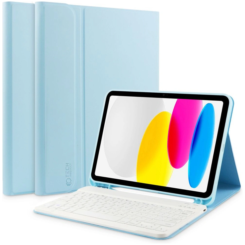 Hurtownia GSM - Etui Tech-Protect Sc Pen + Keyboard Apple iPad 10.9 2022 (10. Generation) Himmelblau - THP1938 - {ean13} - Hurt