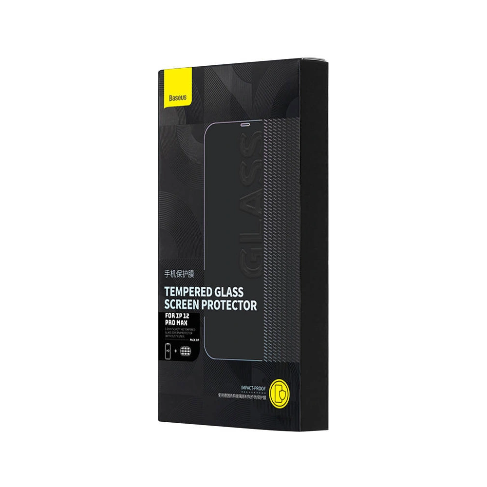 Hurtownia GSM - Sticlă securizată cu strat antistatic 0.3mm Baseus Schott HD Apple iPhone 12 Pro Max - BSU4181 - {ean13} - Hurt