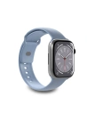 Pasek PURO ICON Apple Watch 4/5/6/7/SE/8/9/10 40/41/42mm (S/M & M/L) (Práškově modrá)