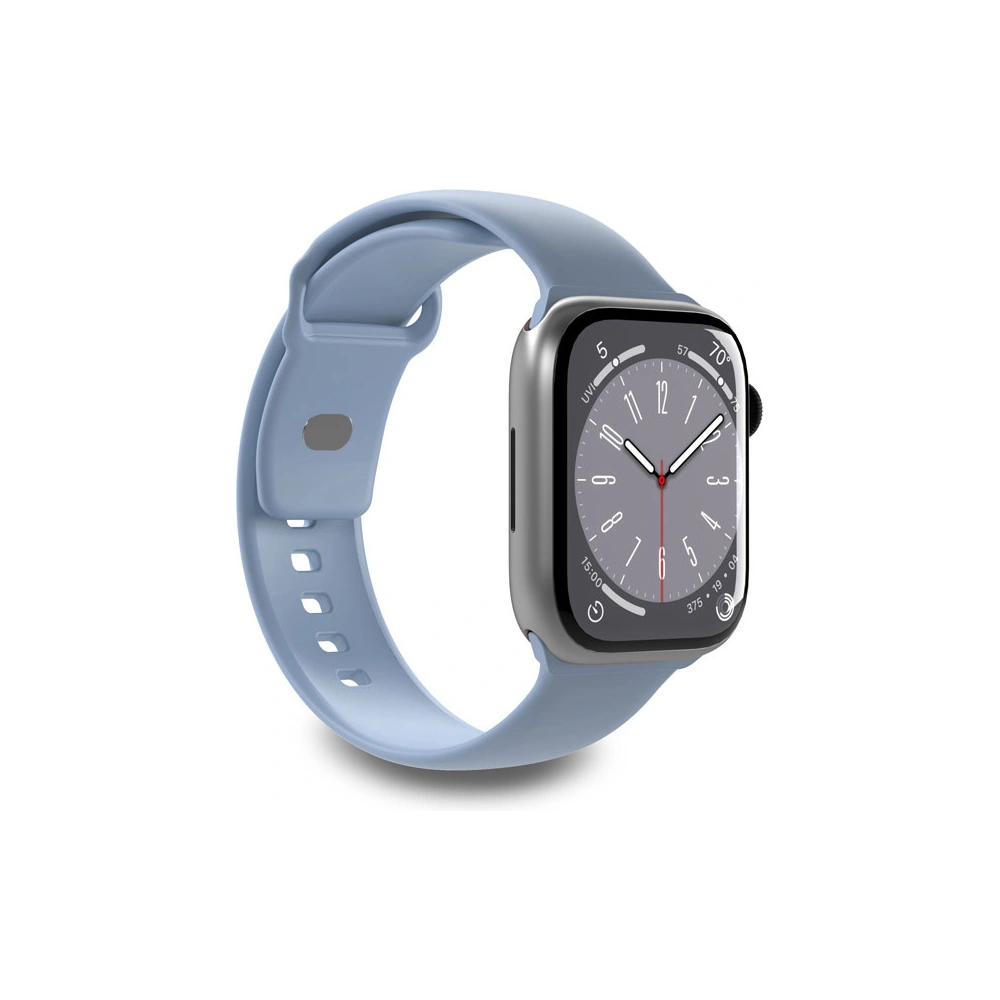 Wholesale PURO ICON strap Apple Watch 4/5/6/7/SE/8/9/10 40/41/42mm (S/M & M/L) (Powder Blue) - PUR697 - {ean13} - Hurt