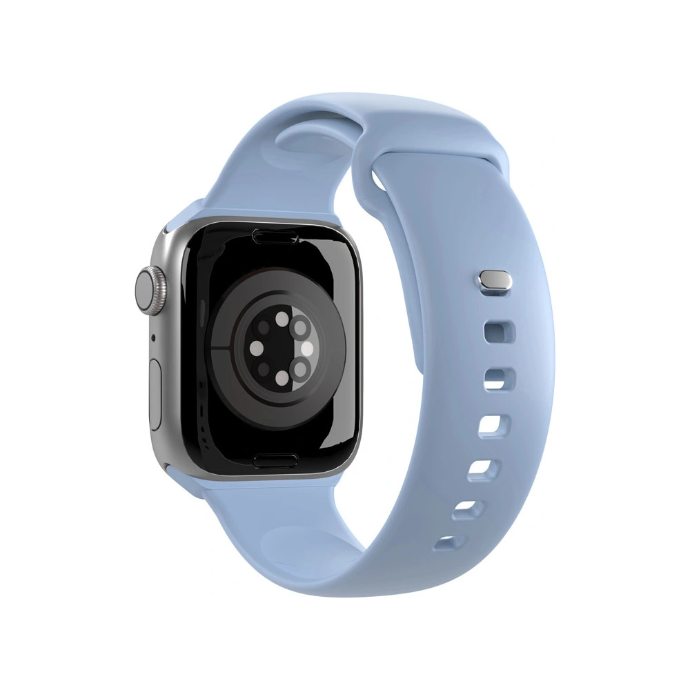 Wholesale PURO ICON strap Apple Watch 4/5/6/7/SE/8/9/10 40/41/42mm (S/M & M/L) (Powder Blue) - PUR697 - {ean13} - Hurt