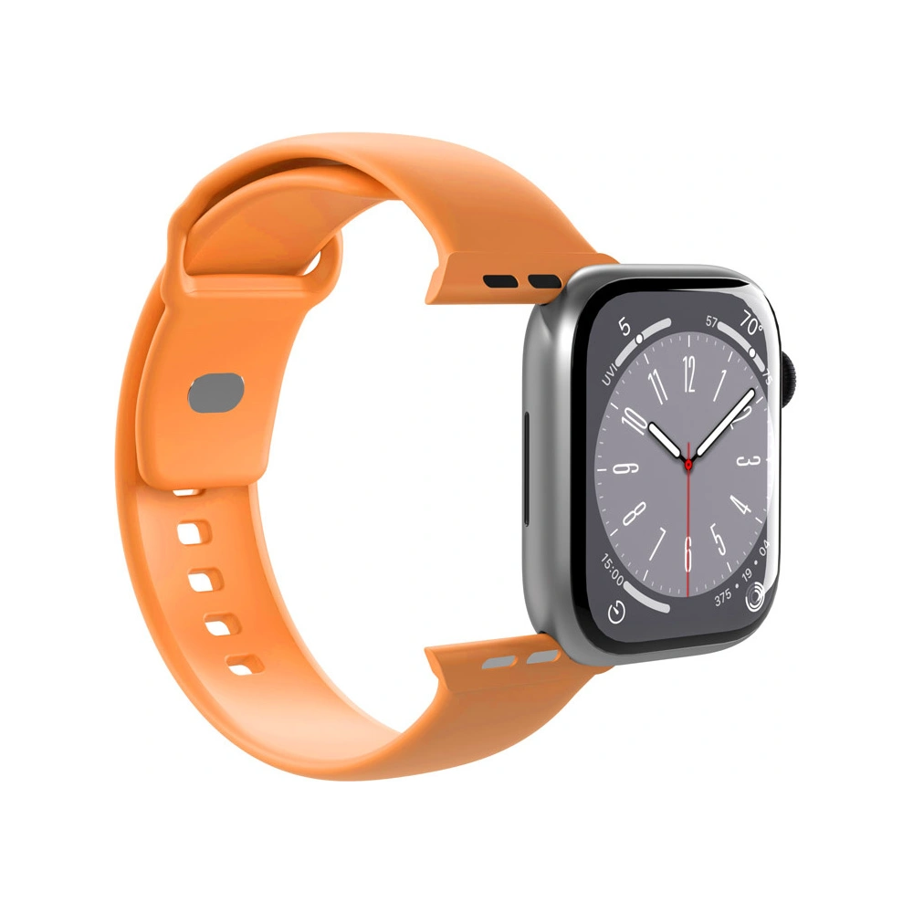 Hurtownia GSM - Pásky PURO ICON Apple Watch 4/5/6/7/SE/8/9/10 40/41/42mm (S/M & M/L) (Meruňka) - PUR699 - {ean13} - Hurt