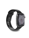 PURO ICON Apple Watch 4/5/6/7/SE/8/9/Ultra 44/45/49mm(S/M & M/L) (Schwarz)