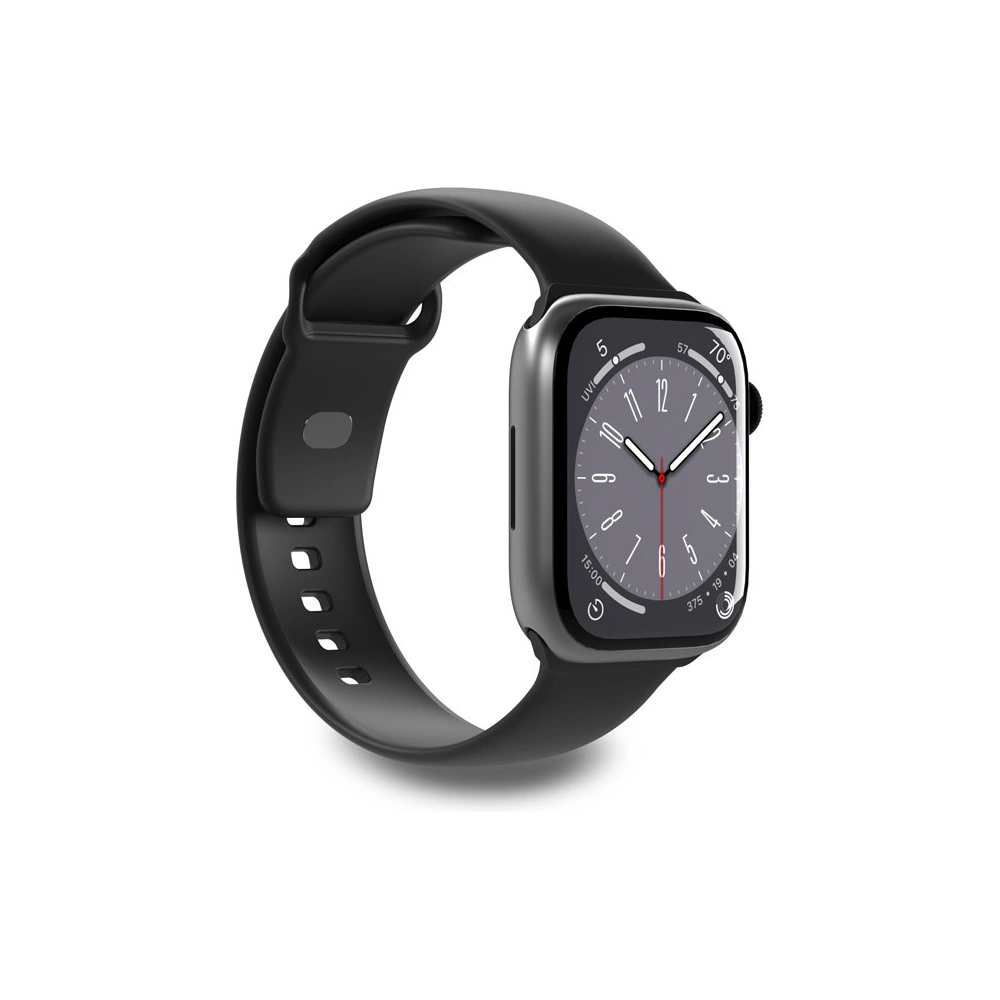 Hurtownia GSM - PURO ICON Apple Watch 4/5/6/7/SE/8/9/Ultra 44/45/49mm(S/M & M/L) (Fekete) - PUR703 - {ean13} - Hurt