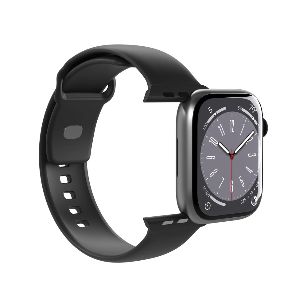 Hurtownia GSM - PURO ICON Apple Watch 4/5/6/7/SE/8/9/Ultra 44/45/49mm(S/M & M/L) (Fekete) - PUR703 - {ean13} - Hurt