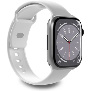 Hurtownia GSM - Pasek PURO ICON Apple Watch 4/5/6/7/SE/8/9/Ultra 44/45/49mmm (S/M & M/L) (Bílá) - PUR709 - {ean13} - Hurt