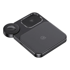 Wholesale USAMS 3in1 Wireless Charger 15W black (US-CD190) - USA963 - {ean13} - Hurt