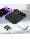 Wholesale USAMS 3in1 Wireless Charger 15W black (US-CD190) - USA963 - {ean13} - Hurt
