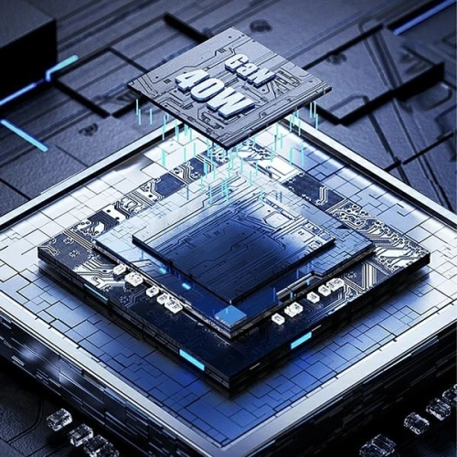 Ładowarka sieciowa USAMS 2xUSB-C T54 40W PD Fast Charging biały/white (US-CC172)