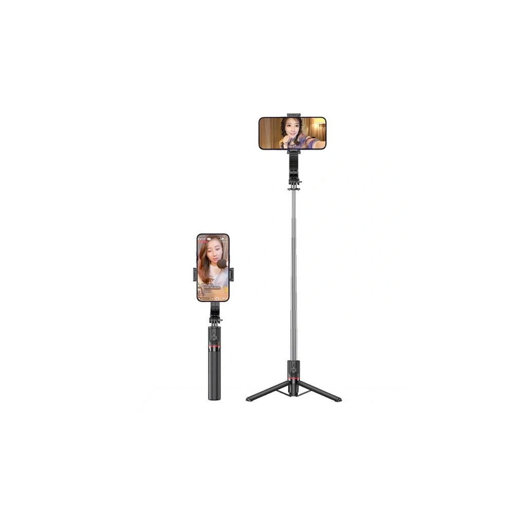 Hurtownia GSM - Selfie tyč USAMS Selfie Stick Tripod černá/black (US-ZB256) - USA969 - {ean13} - Hurt