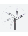Hurtownia GSM - Selfie tyč USAMS Selfie Stick Tripod černá/black (US-ZB256) - USA969 - {ean13} - Hurt