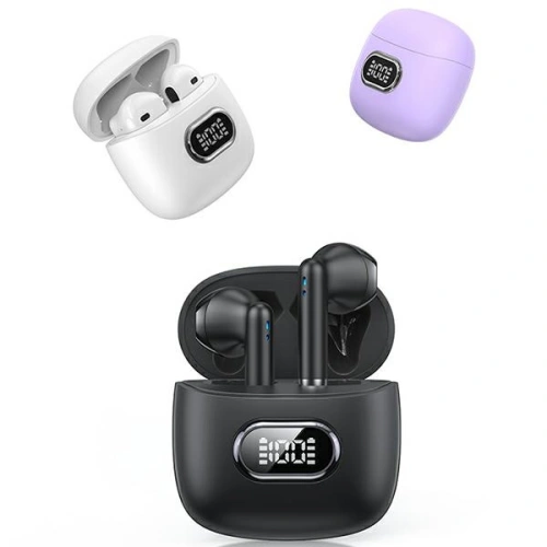 Słuchawki TWS USAMS Bluetooth 5.3 IA II series purpurowy/purple (USAMS-IAII15)