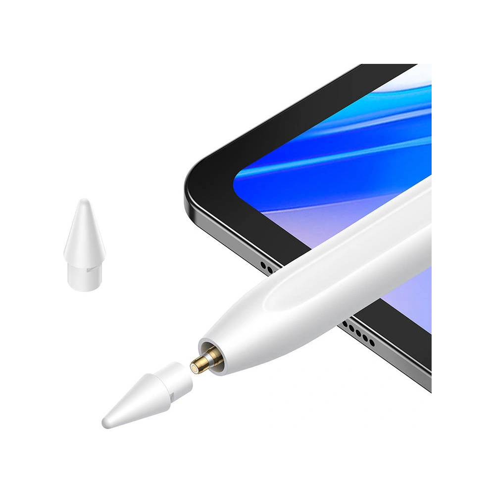 Hurtownia GSM - Kapazitiver Stylus Baseus Smooth Writing 2 mit Batterieanzeige (weiß) - BSU4184 - {ean13} - Hurt