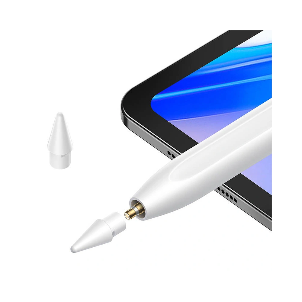 Hurtownia GSM - Stylus/Stift/Kugelschreiber Baseus Smooth Writing 2 mit Batteriestatusanzeige (weiß) - BSU4186 - {ean13} - Hurt