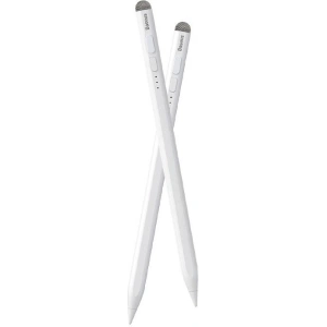 Hurtownia GSM - Aktiver + passiver Stift Baseus Stylus mit Batterieanzeige (weiß) - BSU4187 - {ean13} - Hurt