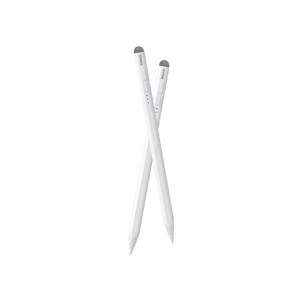 Hurtownia GSM - Aktiver + passiver Stift Baseus Stylus mit Batterieanzeige (weiß) - BSU4187 - {ean13} - Hurt
