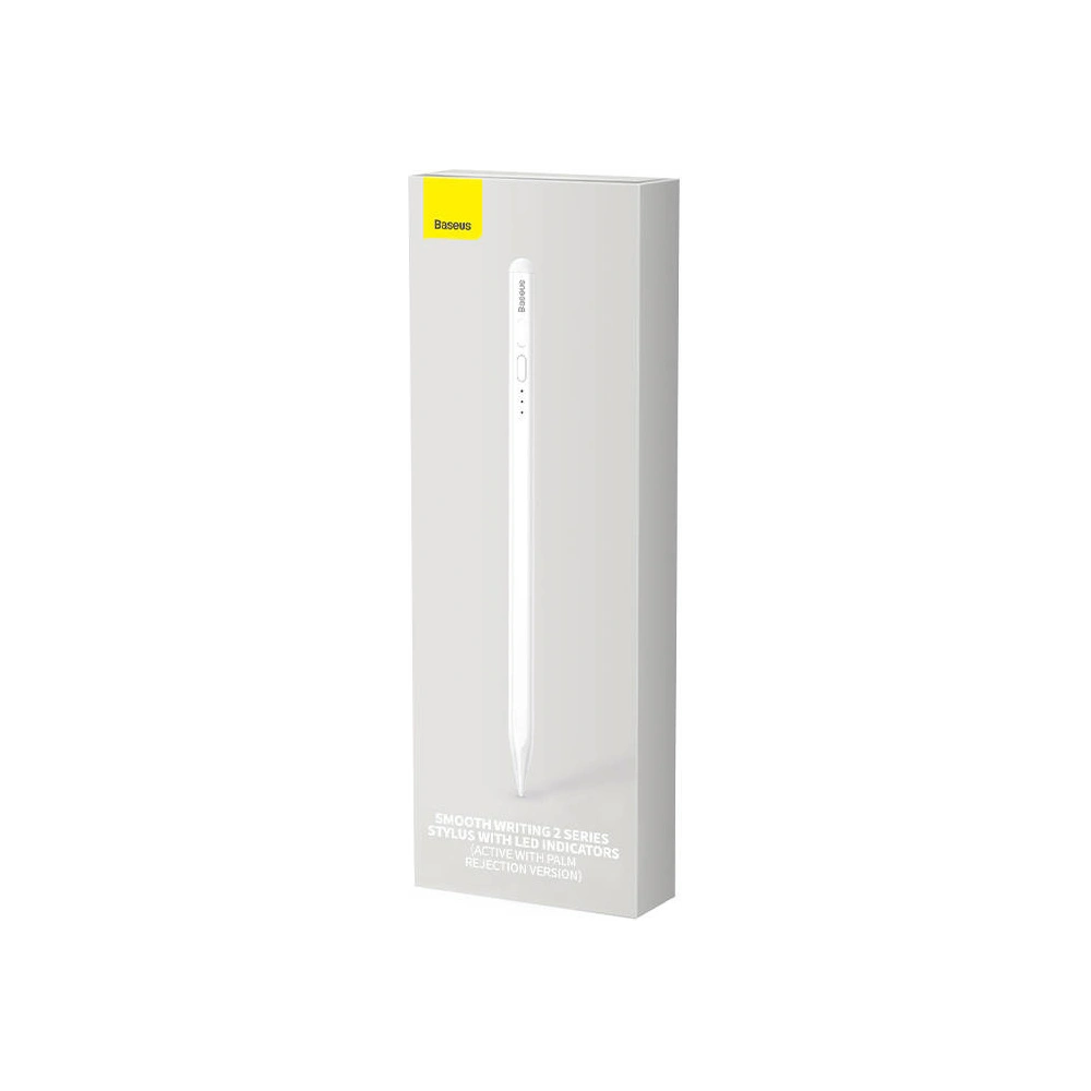 Hurtownia GSM - Aktiver Stift Baseus Stylus mit Batterieanzeige (weiß) - BSU4188 - {ean13} - Hurt
