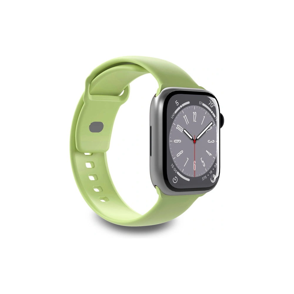 Wholesale PURO ICON strap Apple Watch 4/5/6/7/SE/8/9/10 40/41/42mm (S/M & M/L) (Matcha Green) - PUR710 - {ean13} - Hurt