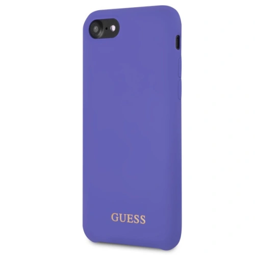 Etui Guess GUHCI8LSGLUV Apple iPhone 8/7 purple/fioletowy hard case Silicone