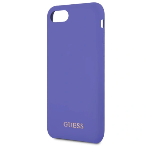 Etui Guess GUHCI8LSGLUV Apple iPhone 8/7 purple/fioletowy hard case Silicone