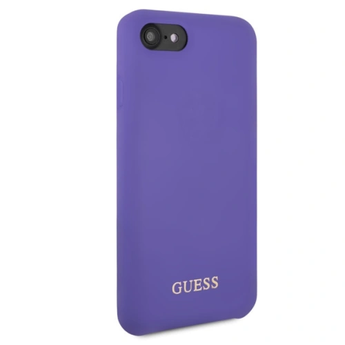 Etui Guess GUHCI8LSGLUV Apple iPhone 8/7 purple/fioletowy hard case Silicone