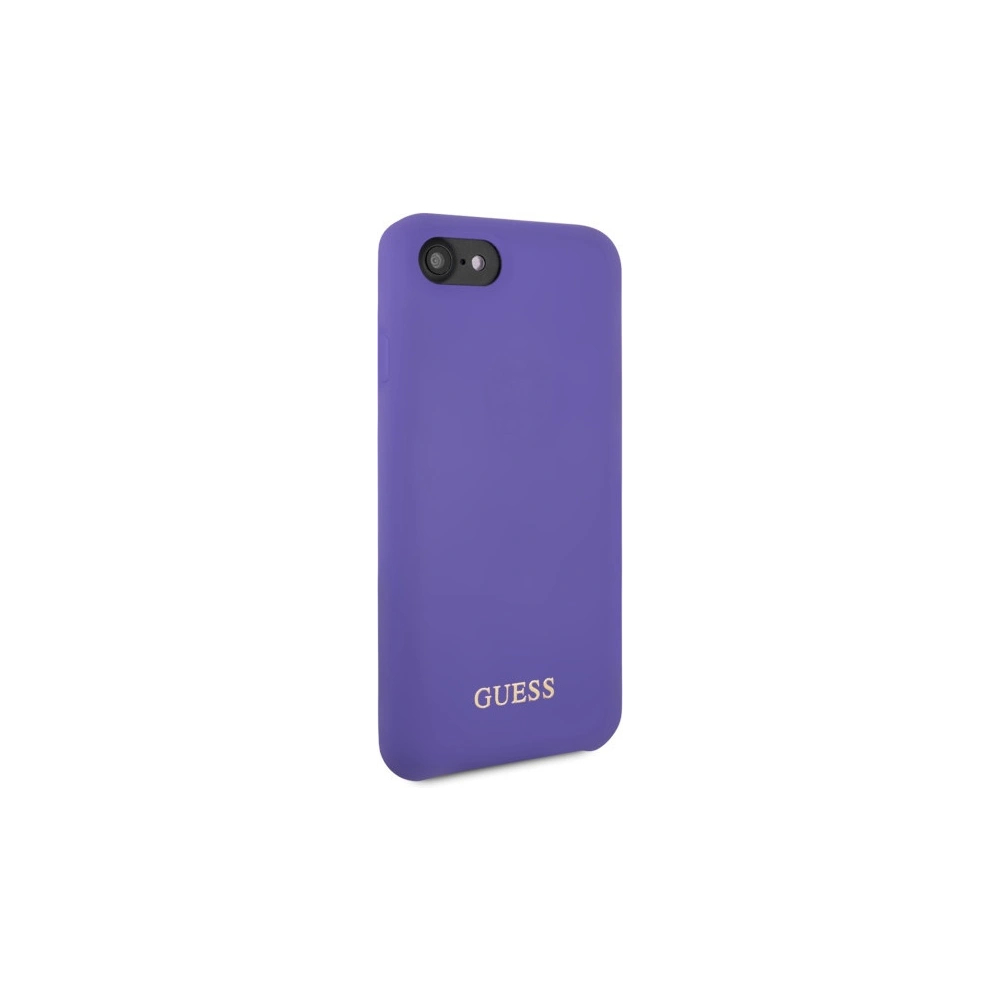 Hurtownia GSM - Guess Apple Case GUHCI8LSGLUV iPhone 8/7 lila/violett Hartschalenetui Silikon - GUE2575 - {ean13} - Hurt