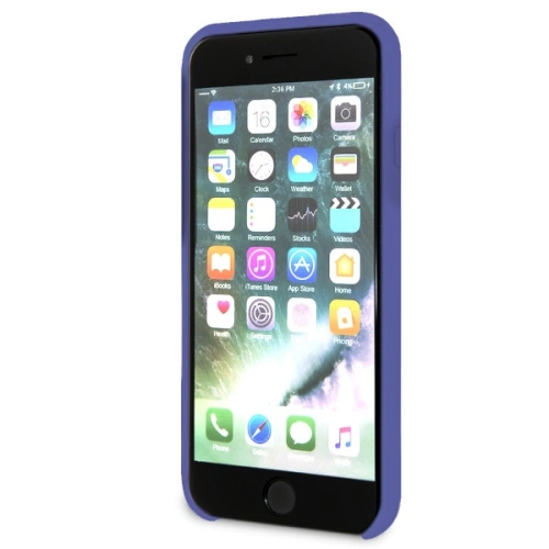 Etui Guess GUHCI8LSGLUV Apple iPhone 8/7 purple/fioletowy hard case Silicone