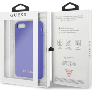Hurtownia GSM - Guess Apple Case GUHCI8LSGLUV iPhone 8/7 lila/violett Hartschalenetui Silikon - GUE2575 - {ean13} - Hurt