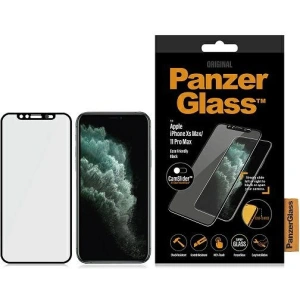Hurtownia GSM - Sticlă securizată PanzerGlass E2E Super+ Apple iPhone 11 Pro Max/XS Max Case Friendly CamSlider negru/black - PZG410 - {ean13} - Hurt