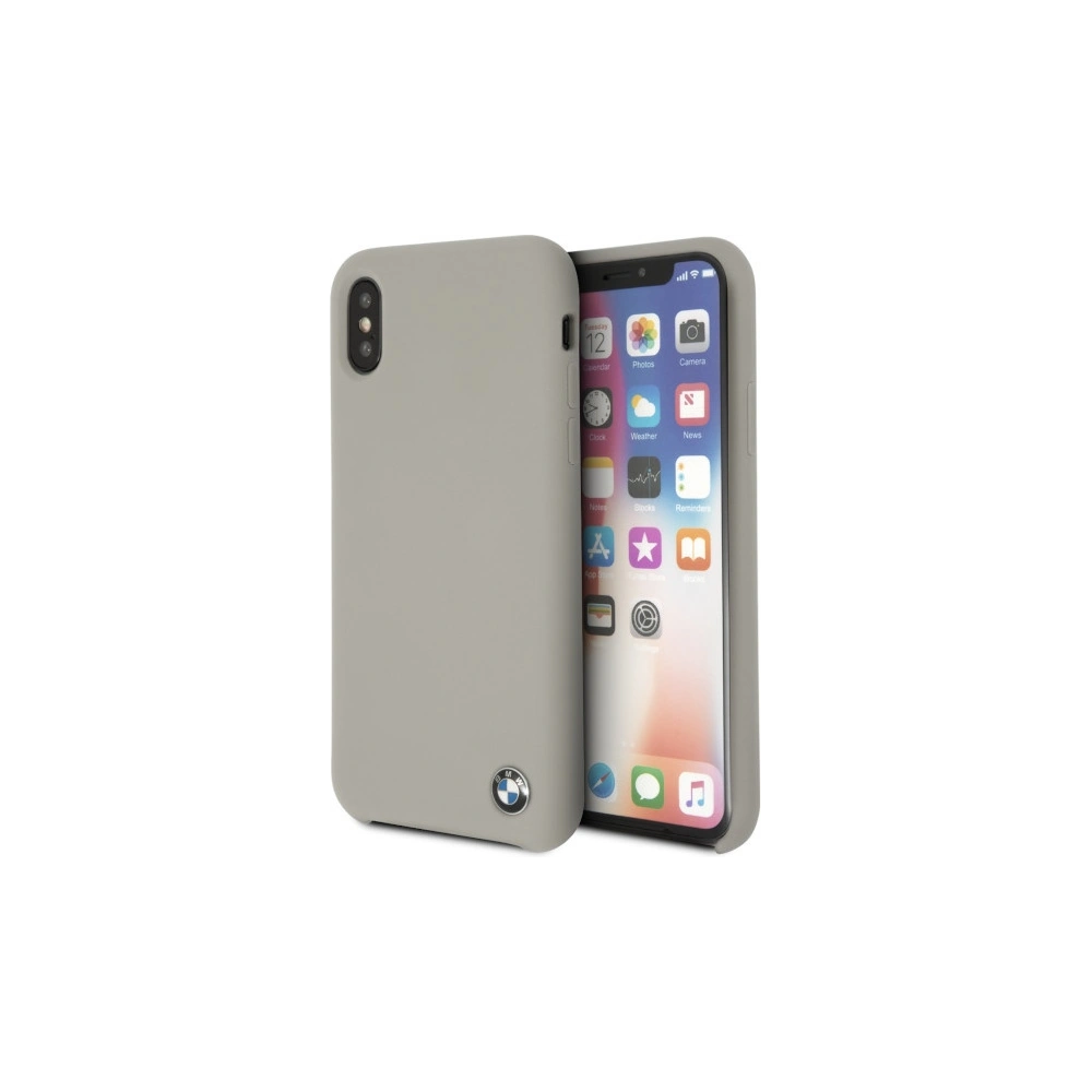Hurtownia GSM - Etui BMW BMHCPXSILTA Apple iPhone X bej/taupe hardcase Silicon - BMW450 - {ean13} - Hurt