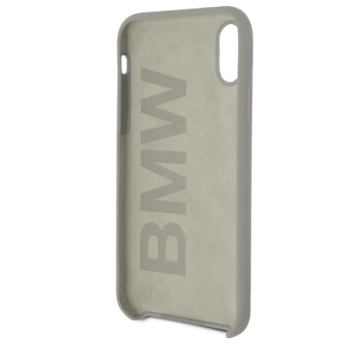 Etui BMW BMHCPXSILTA Apple iPhone X beżowy/taupe hardcase Silicone