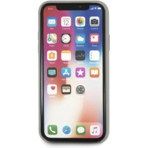 Etui BMW BMHCPXSILTA Apple iPhone X beżowy/taupe hardcase Silicone