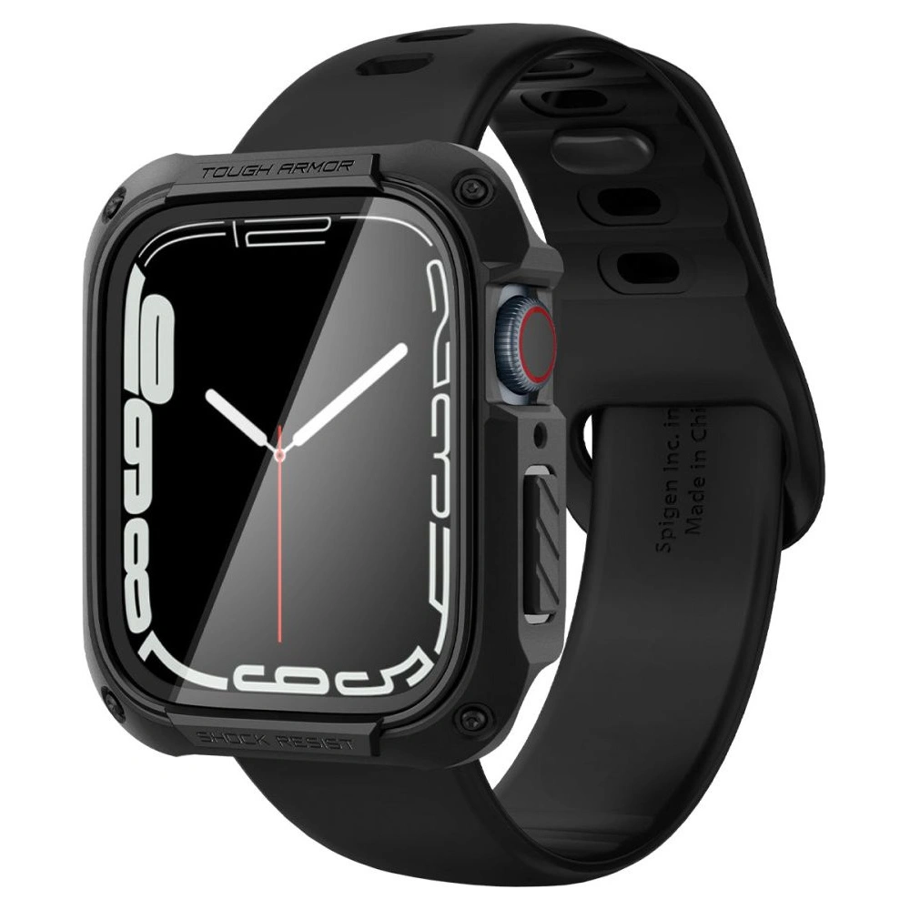 Hurtownia GSM - Etui Spigen Tough Armor Apple Watch 4/5/6/7/8/9/SE 44/45mm Negru - SPN2871 - {ean13} - Hurt