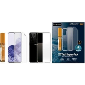 Hurtownia GSM - Set PanzerGlass Start Kit Samsung Galaxy S21 Ultra Protecție ecran TPU, Carcasă ClearCase, Spray 30ml - PZG411 - {ean13} - Hurt