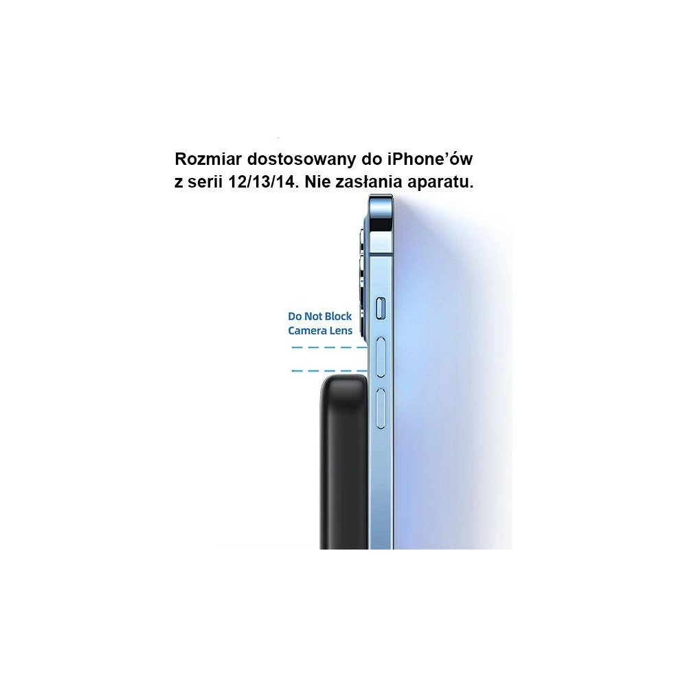 Wholesale USAMS PB66 Powerbank 10000mAh 20W PD Magnetic Wireless Two-Way Fast Charge white (US-CD180) - USA973 - {ean13} - Hurt