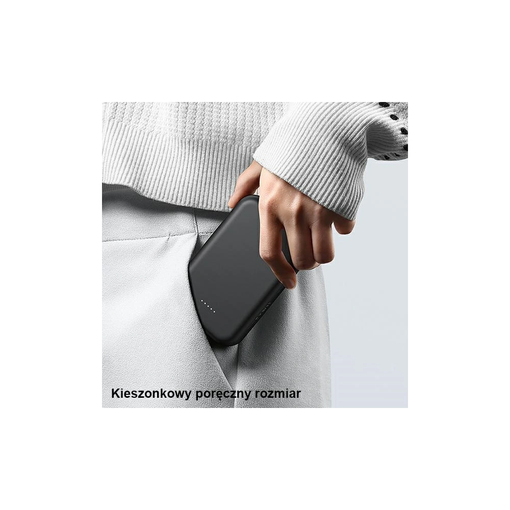 Hurtownia GSM - Powerbank USAMS PB66 10000mAh 20W PD Magnetic Wireless Two-Way Fast Charge bílý/white (US-CD180) - USA973 - {ean13} - Hurt