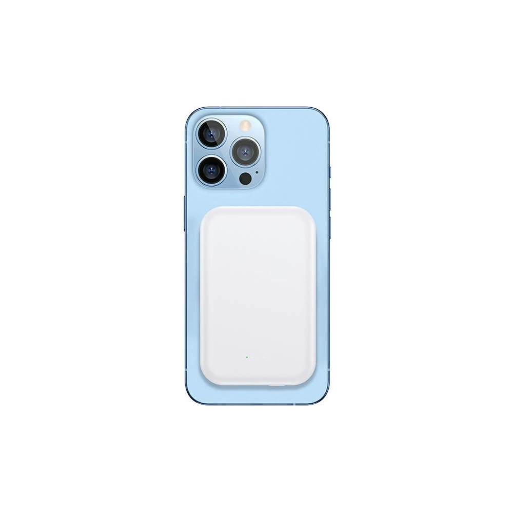 Wholesale USAMS PB66 Powerbank 10000mAh 20W PD Magnetic Wireless Two-Way Fast Charge white (US-CD180) - USA973 - {ean13} - Hurt