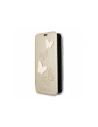 Etui Guess GUFLBKP7PBUBE Apple iPhone 8/7 beige Buch Studs & Sparkles